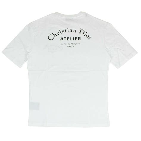 christian dior white tshirt|Christian Dior atelier t shirt.